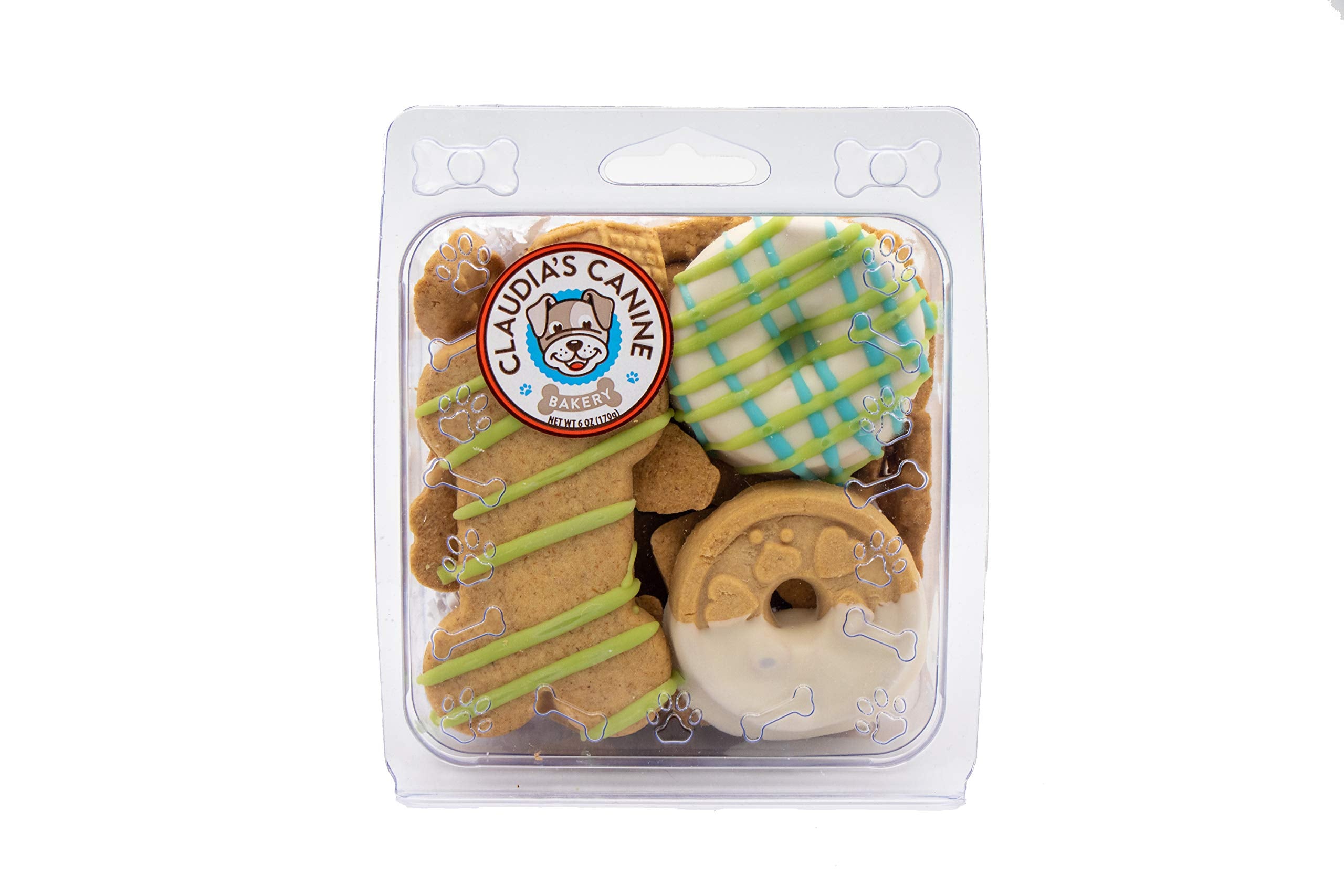 Claudias Canine Bakery Everyday Dog Cookie Clamshell 6 Ounces Baked in The USA